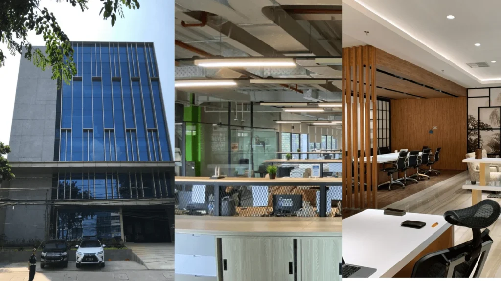 proyek bangunan perkantoran altama office building